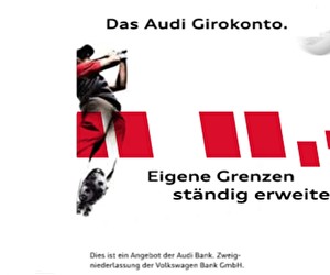 Aktion bei Audi Bank