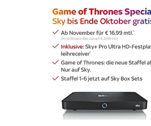 Aktion bei Sky