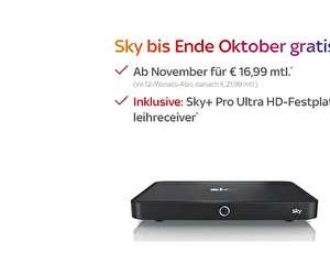 Aktion bei Sky