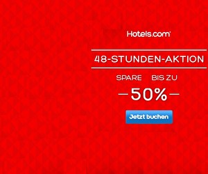 Aktion bei Hotels.com