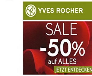 Aktion bei Yves Rocher
