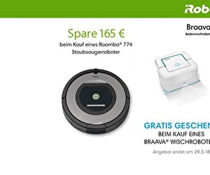 Aktion bei iRobot