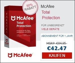 Aktion bei McAfee