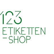 123 Etiketten Shop Logo