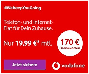 Aktion bei Vodafone