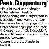 Peek & Cloppenburg* Logo
