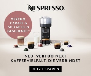 Aktion bei Nespresso