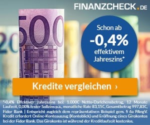 Aktion bei Finanzcheck.de