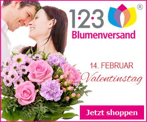 Aktion bei 123 Blumenversand